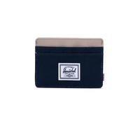Herschel Porte-monnaies 'Charlie Cardholder Black Iris Twill' noir, Taille One Size