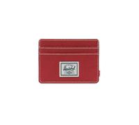 Herschel Porte-monnaies 'Charlie Cardholder Ochre White Stitch' rouge, Taille One Size