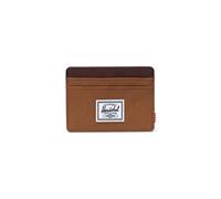 Herschel Porte-monnaies 'CHARLIE CARDHOLDER RUBBER CHICORY COFFEE' marron, Taille One Size