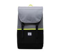 Herschel Retreat Pro Backpack Grey / Black / Safety Yellow [147779] - sac à dos de loisirs sac a dos