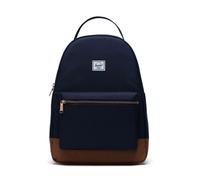 Herschel Sac à dos de loisirs bleu marron pour femme - Eco Nova Mid-Volume Backpack Peacoat 132411