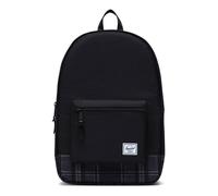 Herschel Sac à dos de loisirs noir gris pour femme et homme - Settlement Backpack Black / Grayscale Plaid 195703