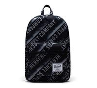 Herschel Sac à dos de loisirs noir gris pour femme - Pop Quiz Backpack Stencil Roll Call Black 164357