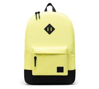 Herschel Sac à dos jaune noir pour femme et homme - Heritage Backpack Highlight / Black 87495