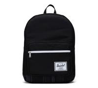 Herschel Sac à dos noir gris pour femme et homme - Pop Quiz Backpack Black / Grayscale Plaid 195707