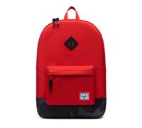 Herschel Sac à dos noir rouge pour femme - Heritage Backpack Fiery Red / Night Camo 133381
