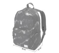 Herschel Sac à dos 'Settlement' gris / noir / blanc, Taille One Size