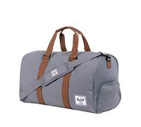 Herschel Sac de Sport Novel, Cuir synthétique Gris/Marron Clair, Classic 42.5L, Sac de Sport Novel