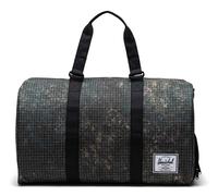 Herschel Sac de voyage vert foncé noir pour femme et homme - Eco Novel Duffle Forest Grid 196685