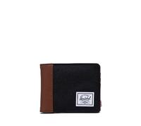Herschel Supply Co. Herschel Hank Portefeuille Noir/marron clair Taille unique, Noir/camel, One Size, Herschel Portefeuille Hank