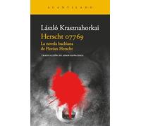 Herscht 07769: La novela bachiana de Florian Herscht