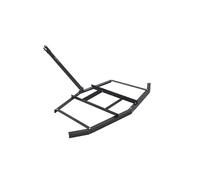 Herse Traînée 167cm En Acier Avec Barres Réglables Capacité 22,7kg Pour VTT UTV