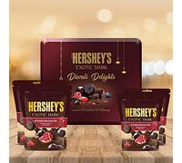 HERSHE Delicious Exotic Dark - Diwali Delights Gift Pack Pomegranate 266g, Chocolate