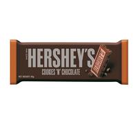 Hersheys Cookies Chocolate Chocolat au lait avec biscuit cacao 40g