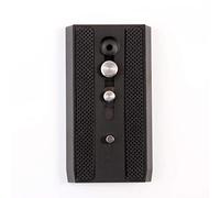 Hersmay 501PL Adaptateur de Connexion coulissante Collier de Serrage Plaque à dégagement Rapide QR avec vis 1/4 "3/8" pour Manfrotto 501503701 HDV RC5 MH055M0-Q5 Tête de trépied