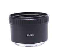 Hersmay Adaptateur de monture d'objectif HB vers GFX compatible avec les objectifs Hasselblad HB V CF vers Fuji G-Mount Fit pour Fujifilm GFX 50S, GFX 50R, GFX 100, et VG-GFX1 sans miroir