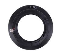 Hersmay Adaptateur de monture d'objectif LR-GFX compatible avec les objectifs Leica R (LR) SLR vers Fuji G-Mount pour Fujifilm GFX 50S, GFX 50R, GFX 100, et VG-GFX1 sans miroir