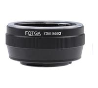 Hersmay Adaptateur d'objectif OM-M4/3 pour objectif Olympus OM vers appareil photo M4/3 MFT Mount E-PL8 E-PL9 E-M5 E-M10 I II III E-PM2 E-PM1 Pen-F E-M1X / Pnasonic G7 G9 GF8 GH5 GX7 GX8 GX9 GX85 GX80