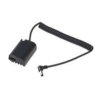 Hersmay Batterie factice DC vers DMW-BLK22 pour appareils photo Panasonic Lumix DC-S5, S5K, S5GK, GH6, G9, GH5II