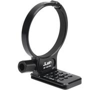 Hersmay Collier de serrage en métal 75 mm pour objectif Canon RF100-400 F/5.6-8 is USM, avec support à vis 1/4" et 3/8", plaque de dégagement rapide pour trépied Acra-Swiss