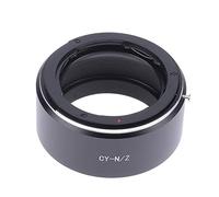 Hersmay CY-NIKKOR Z Adaptateur de monture d'objectif compatible avec Contax/Yashica (CY) SLR pour Nikon Z Mount Z5 Z6 Z7 Z50 Boîtier sans miroir