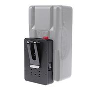 Hersmay D-Tap Mini V Mount Nano Plaque de batterie V-Lock au format de poche V-Mount