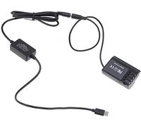 Hersmay Decoded DMW-BLK22 DCC17 Chargeur de batterie factice USB Type-C USB-C PD Kit adaptateur secteur DMW-DCC17 pour appareil photo reflex numérique Panasonic Lumix S5 S5K S5GK GH5II GH6 G9