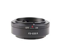 Hersmay FD-EOSR Adaptateur de monture d'objectif pour Canon FD Montage d'objectif pour Canon EOS R plein cadre sans miroir