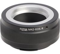 Hersmay M42-EOSR Adaptateur de monture d'objectif M42 pour Canon EOS R Full Frame Sans miroir