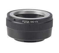 Hersmay M42-FX Adaptateur d'objectif M42 vers monture FX pour Fujifilm X Mount X-H1 X-E3 X-T10 X-T1 X-T2 X-T20 X-T30 X-T40 X-Pro1 X-Pro2 X-M1 X-A1 X-A2 X-A3 X-A5 X-A10 X-A20 X-E1 X X E2 X-E2S Caméra