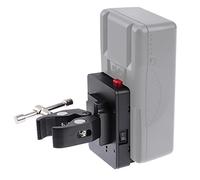 Hersmay Mini V Mount Plate Nano V-Lock V-Mount Plaque de batterie au format de poche avec pince D-Tap & Super