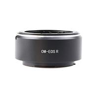 Hersmay OM-EOSR Adaptateur de monture d'objectif pour Olympus OM pour Canon EOS R Full Frame sans miroir