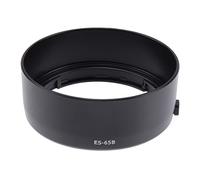 Hersmay Pare-soleil d'objectif pour Canon RF 50 mm F1.8 STM sur appareil photo EOS R R6 R5 RP, pare-soleil réversible de rechange pour Canon ES-65B