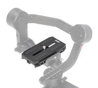 Hersmay Plaque de libération rapide pour stabilisateur de cardan Zhiyun Crane 2 3 LAB Weebill 2 3 Weebill-S, compatible avec tête de trépied Manfrotto 501HDV 503HDV 701HDV MH055M0-Q5