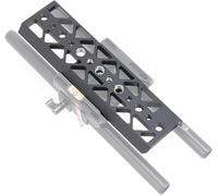 Hersmay Plaque de pont à queue d'aronde de 20,3 cm - Plaque de pont à dégagement rapide - Pour cage d'appareil photo Tilta standard BMPCC 4K 6K GH5 S1H A6 A7 A7S3 (8 pouces)