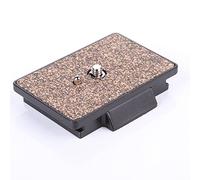 Hersmay Plateau de fixation rapide pour Velbon PH-368, CX-686, C-600, D-600, Sony VCT-870RM, 880, 870, gris, Support d'appareil photo, Trépied, Caméra, Caméscope
