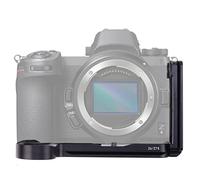Hersmay Support d'angle en L pour Nikon Z6 Z7, plaque à dégagement rapide QR en aluminium avec poignée en L, plaque de support pour Nikon Z6 Z7 Z6II Z7II
