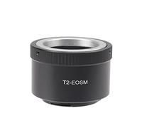 Hersmay T2 T Mount Lens to EF-M Mount Camera Adapter Ring for Canon EOS M1 M2 M3 M5 M6 M10 M50 M100 M200, M50 Mark II, M6 Mark II Corps d'appareil photo sans miroir