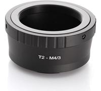 Hersmay T2 T Mount Lens to M4/3 MFT Mount Camera Lens Adapter for Olympus/Panasonic Lumix Micro Four Thirds (MFT, M4/3) Mount Mirrorless Camera Body EP5 E-PL7 GH4 GH5 GF6