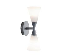 Herstal Applique murale Harlekin duo gris-blanc