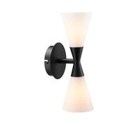 Herstal Applique murale Harlekin duo Mattnoir