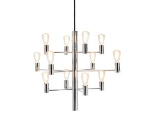 Herstal Lustre Manola 12 lumières chrome