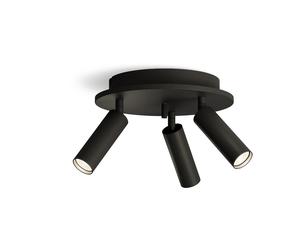 Herstal Spotlight rond Pipeline 3 Noir mat