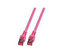 Hersteller: EFB Elektronik RJ45 Patchkabel S/FTP, Cat.6, LSZH, 20m, magenta Das geschirmte Cat.6 RJ45 Patchkabel gewährleistet sehr gute Eigenschaften für 5 Gigabit Ethernet Anwendungen. Querschnitt 4
