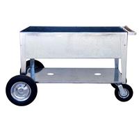 Herstera Bac potager avec roues Urban Garden Swivel, Designer Herstera Garden, 120 cm. Breite mit Griff 130x84x60 cm