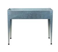 HERSTERA-Potager urbain en acier galvanisé 95x35x80 cm