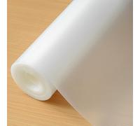 Hersvin 30cmx300cm Tapis Fond de Tiroir Antiderapant Non-adhésif DIY Tapis de Refrigerateur Placard Etagere Frigo, EVA Plastique Protection pour Meuble Camping, Sous Evier Cuisine(Transparent Diamant)