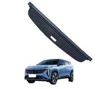 HERTC Cache Bagages pour Geely New Boyue/Cityray 2024, Auto Étagère Arrière Rétractable Chargement Panel Durable Confidentialité Coque Bagages,Carbon Fiber Material