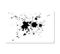 Herterich Products Pochoir aérographe n° 5, pour graffitis et tatouages, réutilisable et résistant aux solvants, en mylar 0,1 à 0,2 cm, pour sprays, acrylique et aérographe