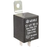 HERTH+BUSS 75605126 Relais De Clignotant 24V, 4 Broches, Électronique